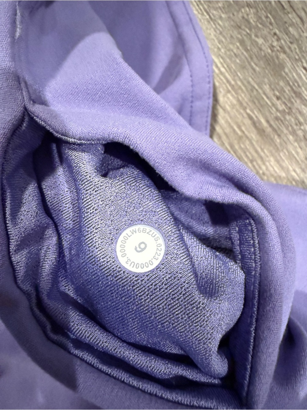 Lululemon Groove Super-High-Rise Crop 23" *Nulu
Dark Lavender size 6 - Picture 9 of 9